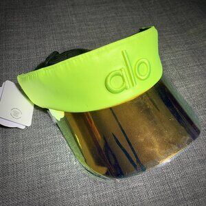 ALO Airlift Solar Visor - Women - Highlight Yellow - NWT